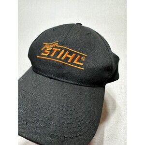 Stihl Hat Cap Snap Back Black One Size Twill Team Power Equipment Chainsaw